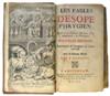 AESOP. Les Fables dEsope Phrygien, illustrées de Discours Moraux, Philosophiques, & Politiques. Nouvelle Edition.  1701